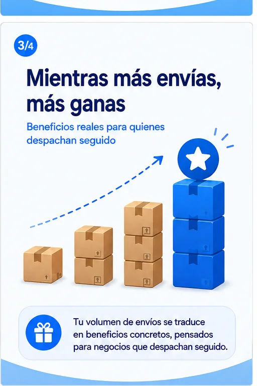 Beneficios reales para quienes despachan seguido
