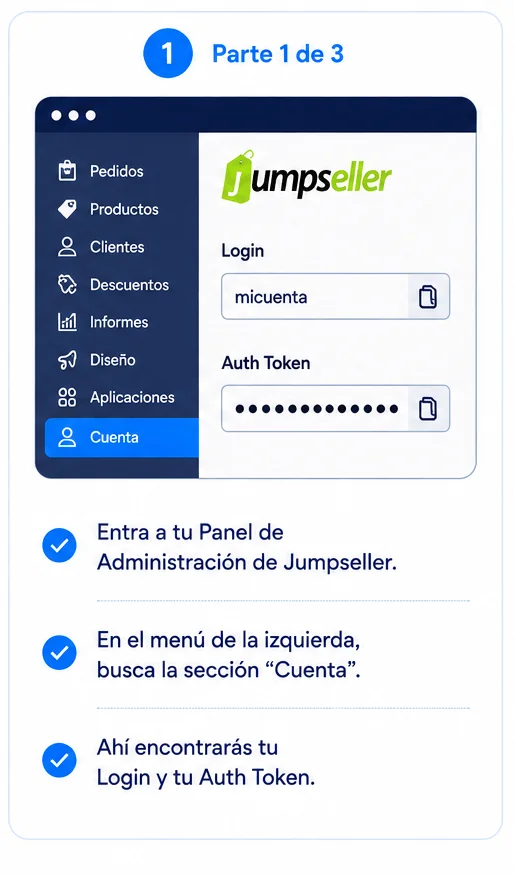 Conectar Jumpseller, parte 1 de 3